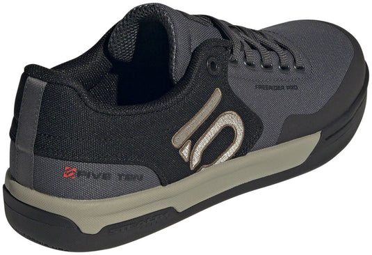 Five Ten Freerider Pro Canvas Flat Shoes - Men's, Gray Six/Silver Pebble/Core Black, 8