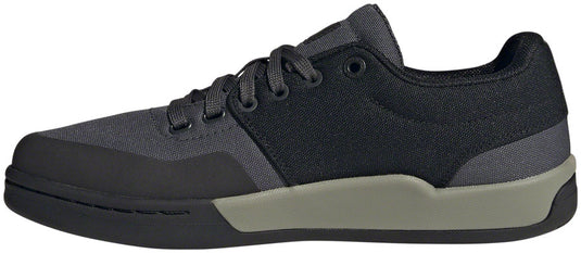 Five Ten Freerider Pro Canvas Flat Shoes - Men's, Gray Six/Silver Pebble/Core Black, 11