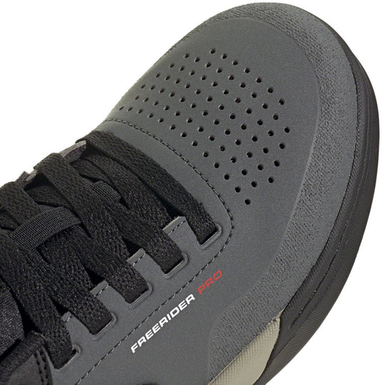 Five Ten Freerider Pro Flat Shoes - Men's, Gray Six/Silver Pebble/Core Black, 8