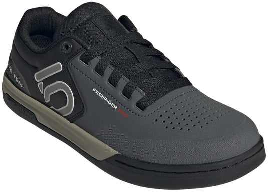 Five Ten Freerider Pro Flat Shoes - Men's, Gray Six/Silver Pebble/Core Black, 8