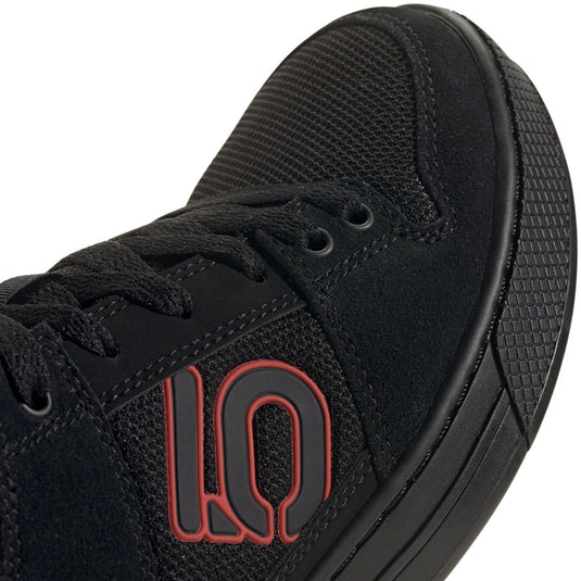 Five Ten Freerider Flat Shoes - Men's, Core Black/Red/Gray Five, 7