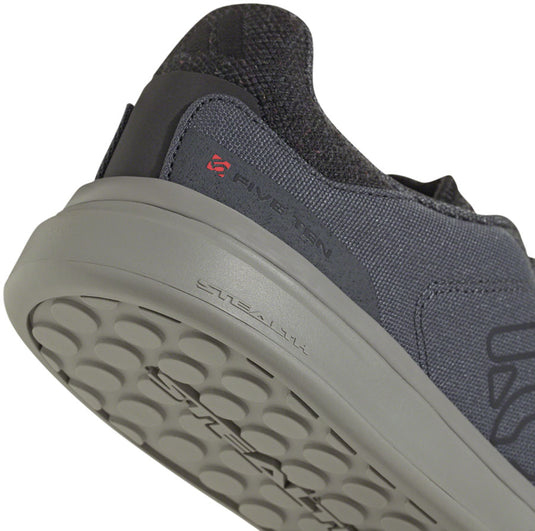 Five Ten Sleuth DLX Canvas Flat Shoes - Men's, Gray Six/Core Black/Olive Strata, 6