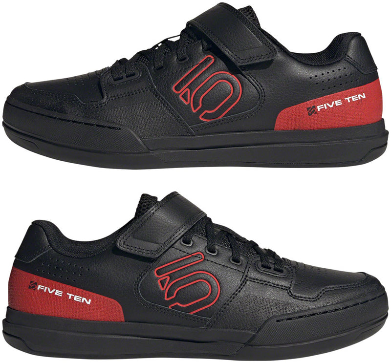 Load image into Gallery viewer, Five Ten Hellcat Mountain Clipless Shoes - Men's, Core Black/Red/FTWR White, 5.5
