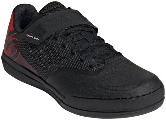 Five Ten Hellcat Pro Mountain Clipless Shoes - Men's, Core Black/Core Black/Red, 7.5