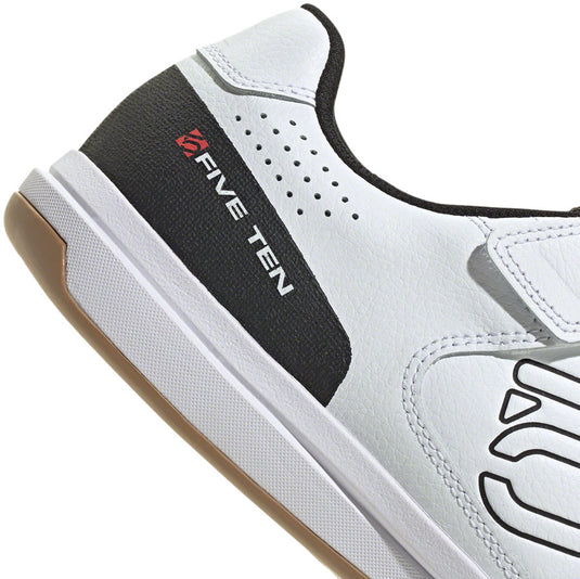 Five Ten Hellcat Mountain Clipless Shoes - Men's, FTWR White/Core Black/Red, 8