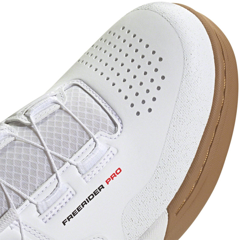 Load image into Gallery viewer, Five Ten Freerider Pro BOA Flat Shoes - Men's, FTWR White/Core Black/Red, 7.5
