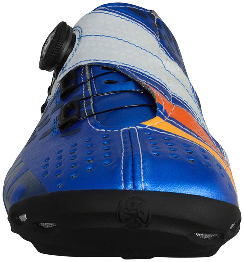 Load image into Gallery viewer, BONT Helix Road Shoes - Metallic Blue/White, Size 39
