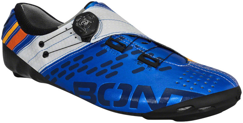 Load image into Gallery viewer, Bont-Helix-Road-Cycling-Shoes-Metallic-Blue-White-6-Road-Bike-Cycling-Shoes
