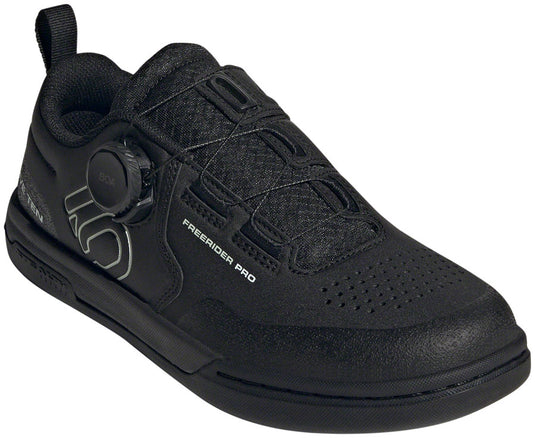 Five Ten Freerider Pro BOA Flat Shoes - Women's, Core Black/Linen Green/FTWR White, 10.5