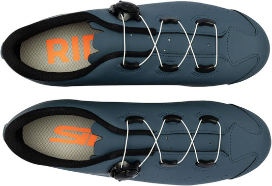 SIDI Fast 2 Road Shoes - Blue/Yellow, 39.5