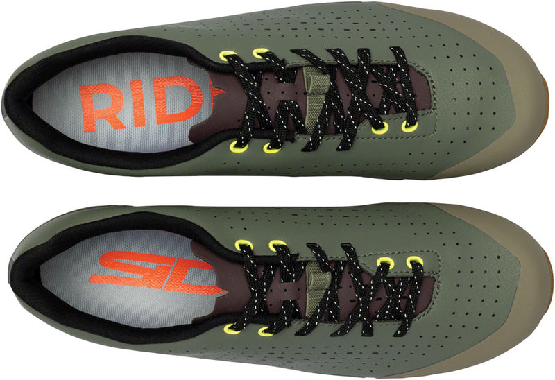 Load image into Gallery viewer, Sidi Asper Laces Gravel Shoes - Men&#39;s, Military Yellow, 42.5
