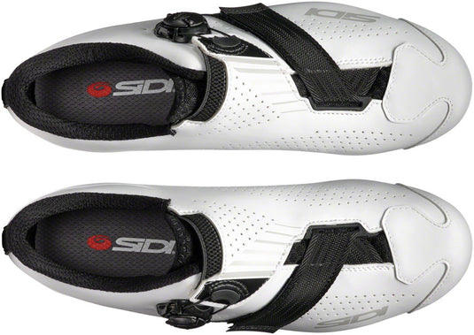 SIDI Prima Road Shoes - White/Black, 42