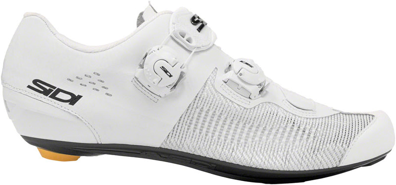 Load image into Gallery viewer, SIDI-Genius-10-Knit-Road-Shoes-Men's-White-White-Road-Bike-Cycling-Shoes
