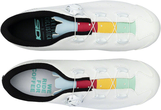 SIDI Laghee Sprint Road Shoes - White, 44