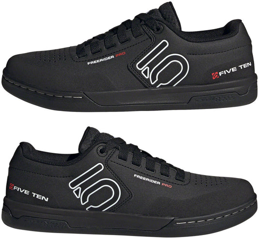 Five Ten Freerider Pro Flat Shoes - Men's, Core Black/FTWR White/FTWR White, 15