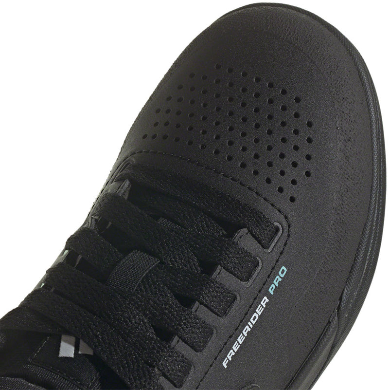 Load image into Gallery viewer, Five Ten Freerider Pro Flat Shoes - Women's, Core Black/Crystal White/Acid Mint, 11
