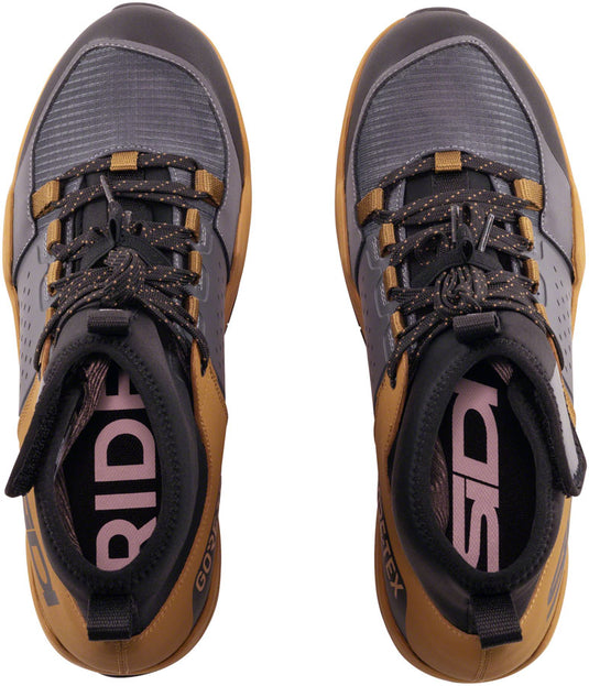 SIDI Atomus MID GTX Mountain Clipless Shoes - Harvest/Gray, 43, Millennium Fit