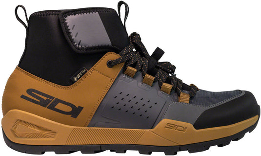 SIDI-Atomus-MID-GTX-Mountain-Clipless-Shoes-Harvest-Gray-Millenium-Fit-Harvest-Gray-Mountain-Biking-Shoes