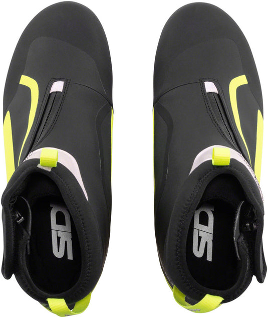 SIDI Algor Primaloft Cycling Boots - Black/Yellow Fluorescent, Size 44 , Millennium Fit