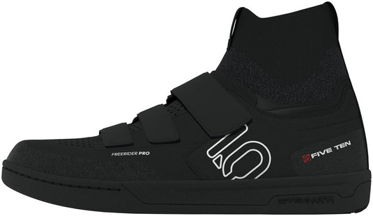 Five-Ten-Freerider-Pro-Mid-VCS-Flat-Shoes-Men's-Black-Footwear-White-Carbon-Flat-Pedal-Shoes