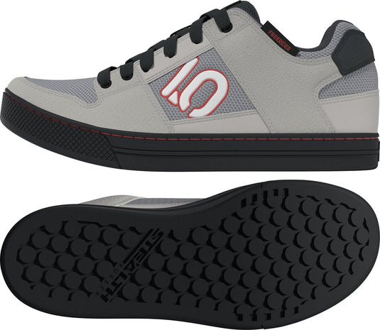 Five Ten Freerider Flat Shoes - Men's, Gray 3/Footwear White/Wonder Alumina, 11.5
