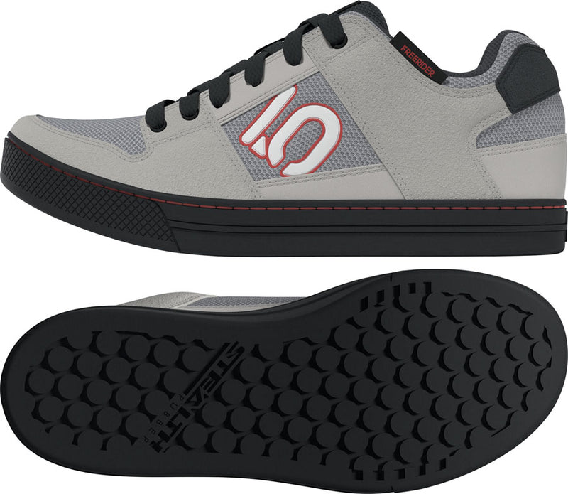 Load image into Gallery viewer, Five Ten Freerider Flat Shoes - Men's, Gray 3/Footwear White/Wonder Alumina, 9
