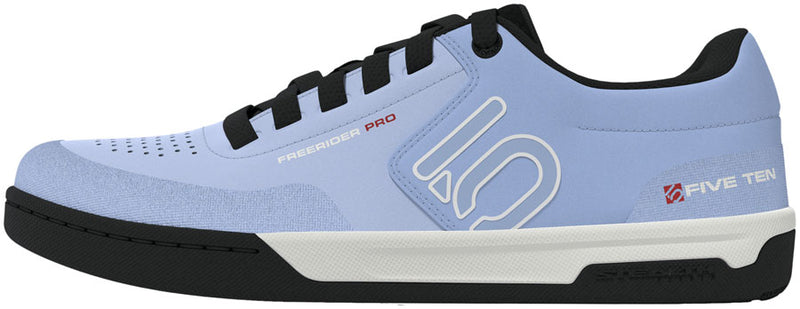 Load image into Gallery viewer, Five-Ten-Freerider-Pro-Flat-Shoes-Women's-Crystal-Sky-Off-White-Glow-Blue-Flat-Pedal-Shoes
