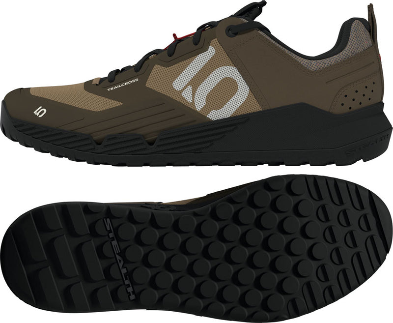 Load image into Gallery viewer, Five Ten Trailcross XT Flat Shoes - Men's, Cardboard/Off White/Core Black, 8
