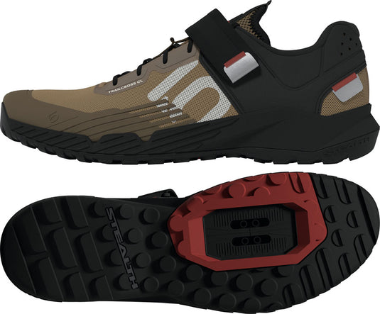 Five Ten Trailcross Mountain Clipless Shoes - Mens, Cardboard/Off White/Core Black, 9.5