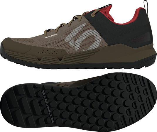 Five Ten Trailcross LT Flat Shoes - Men's, Cardboard/Off White/Core Black, 9