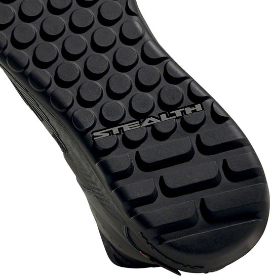 Five Ten Trailcross Mid Pro Flat Shoes - Men's, Core Black / Gray Two / Solar Red, 8.5