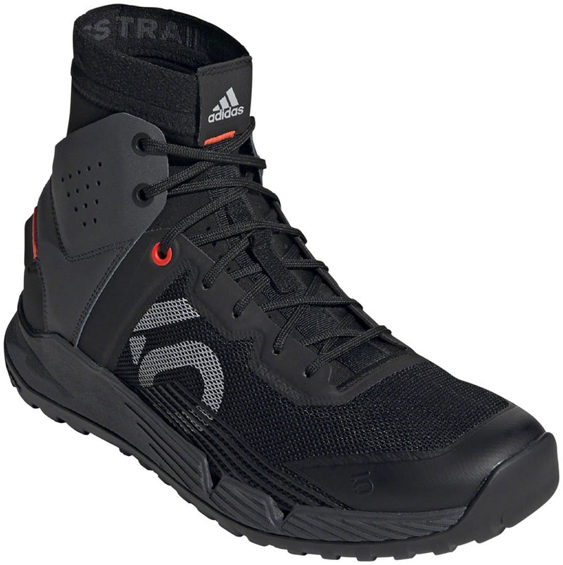 Load image into Gallery viewer, Five-Ten-Trailcross-Mid-Pro-Flat-Shoes-Men's-Core-Black-Grey-Two-Solar-Red-Core-Black-Gray-Two-Solar-Red-11-Flat-Pedal-Shoes
