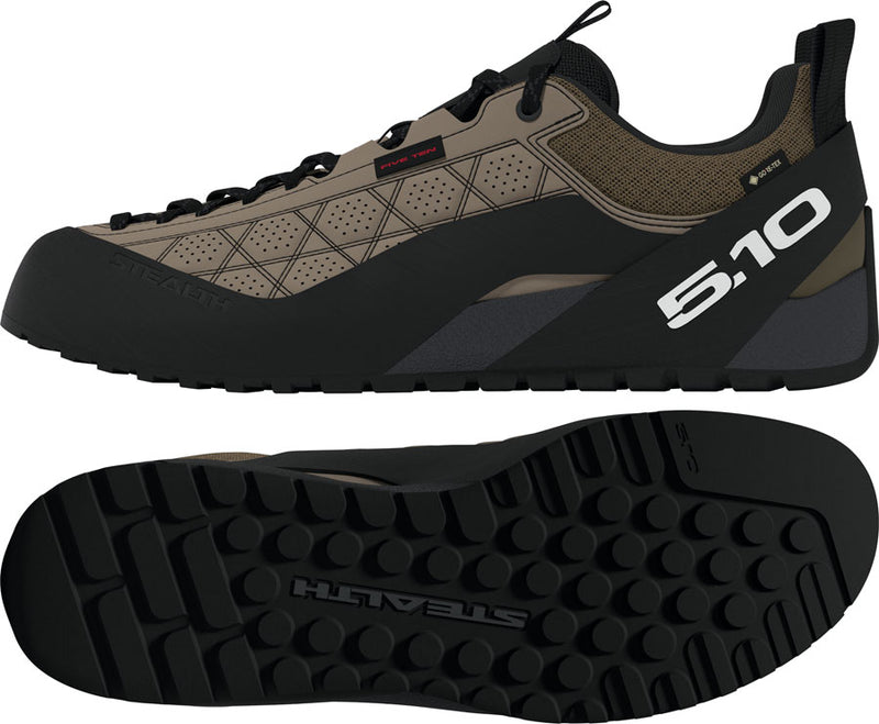 Load image into Gallery viewer, Five Ten Guidetennie Pro GTX Flat Shoes - Men's, Cardboard/FTWR White/Core Black, 7
