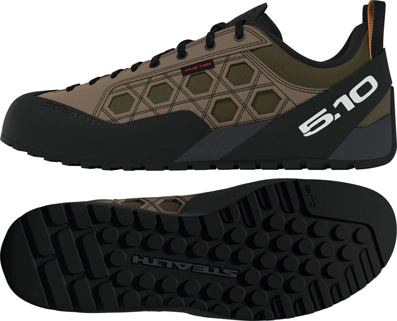 Load image into Gallery viewer, Five Ten Guidetennie Flat Shoes - Men's, Cardboard/FTWR White/Core Black, 10
