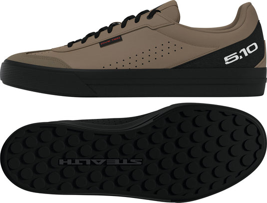 Five Ten Sleuth DLX 2 Flat Shoes - Men's, Cardboard/Cardboard/Core Black, 9.5