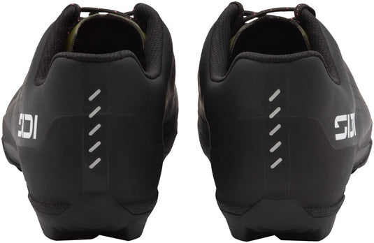 SIDI Asper Laces Gravel Shoes - Black/Olive Green, 46