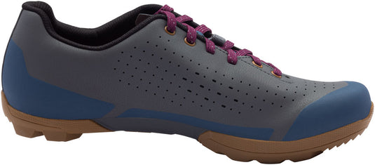 SIDI Asper Laces Gravel Shoes - Dark Gray, 42.5