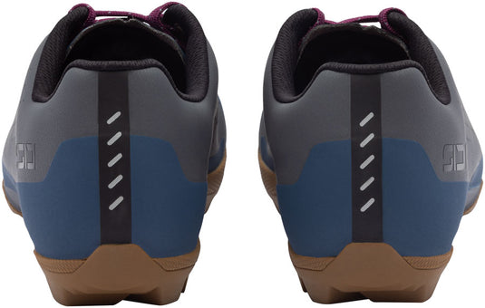SIDI Asper Laces Gravel Shoes - Dark Gray, 45