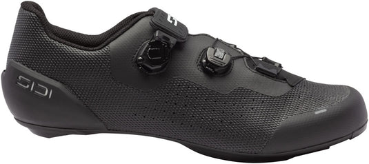 SIDI-Genius-X-WYVE-Road-Shoes-Men's-Black-Black-Road-Bike-Cycling-Shoes