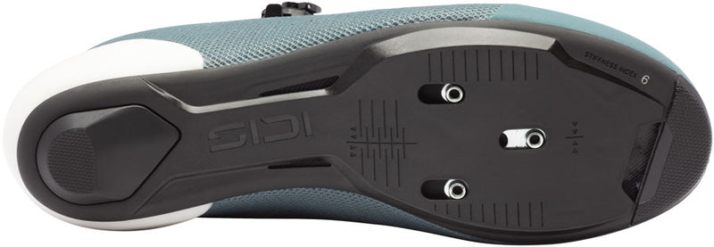 Load image into Gallery viewer, SIDI Genius X WYVE Road Shoes - Men's, Frost Gray/Ice White, 47
