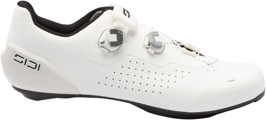 SIDI-Genius-X-WYVE-Road-Shoes-Men's-White-White-Road-Bike-Cycling-Shoes