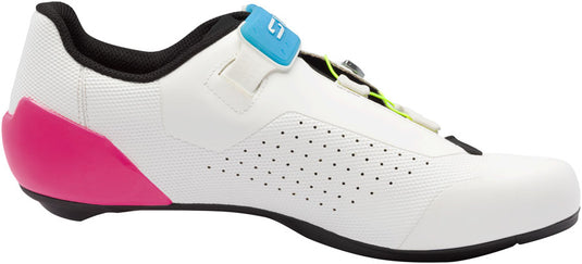 SIDI Genius X WYVE Road Shoes - Men's, White Fluo, 40.5