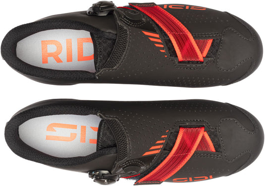 Sidi Prima Road Shoes - Men's, Black Red, 43.5