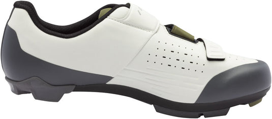 SIDI Silvis XC Clipless Shoes - Mens, Ice White/Olive Green, 40