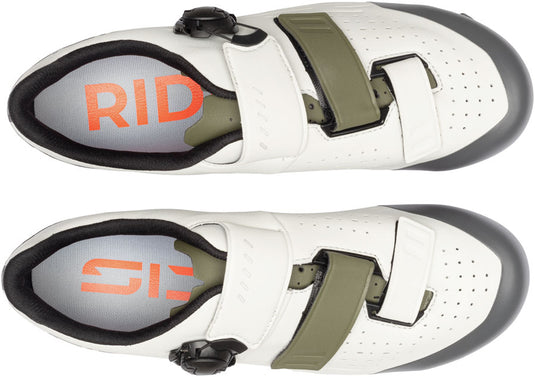 SIDI Silvis XC Clipless Shoes - Mens, Ice White/Olive Green, 44.5