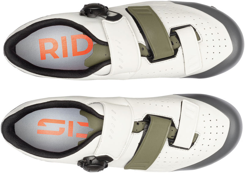 Load image into Gallery viewer, SIDI Silvis XC Clipless Shoes - Mens, Ice White/Olive Green, 44
