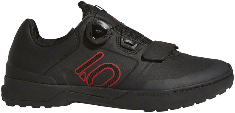 Load image into Gallery viewer, Five Ten Kestrel Pro BOA Mountain Clipless Mountain Clipless Shoes - Men&#39;s, Core Black / Red / Gray Six 13
