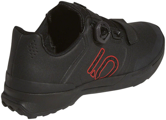 Five Ten Kestrel Pro BOA Mountain Clipless Mountain Clipless Shoes - Men's, Core Black / Red / Gray Six 12