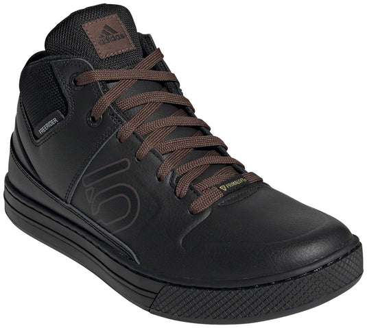 Five-Ten-Freerider-EPS-Mid-Flat-Shoes-Men's-Core-Black-Brown-FTWR-White-Core-Black-Brown-FTWR-White-11.5-Flat-Pedal-Shoes