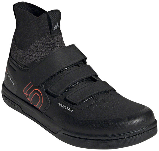 Five-Ten-Freerider-Pro-Mid-VCS-Flat-Shoes-Men's-Black-Black-10.5-Flat-Pedal-Shoes